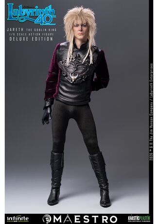 Labyrinth Jareth The Goblin King 1/6 Action Figure Deluxe Edition Infinite Statue