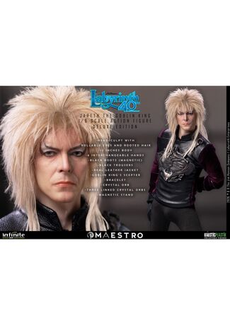 Labyrinth Jareth The Goblin King 1/6 Action Figure Deluxe Edition Infinite Statue