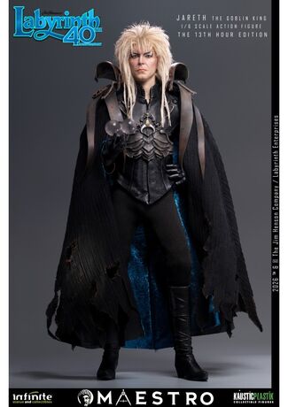 Labyrinth Jareth The Goblin King 1/6 Action Figure The 13th Hour Edition Infinite Statue