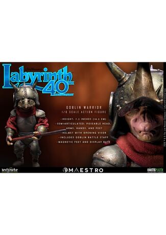 Labyrinth Goblin Warrior 1/6 Action Figure Infinite Statue