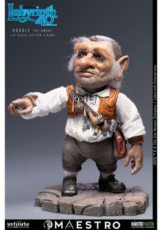Labyrinth Hoggle The Dwarf 1/6 Action Figure Infinite Statue