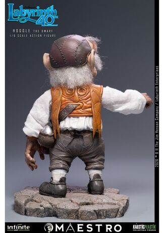 Labyrinth Hoggle The Dwarf 1/6 Action Figure Infinite Statue