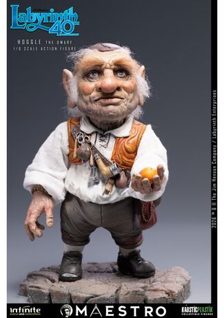 Labyrinth Hoggle The Dwarf 1/6 Action Figure Infinite Statue