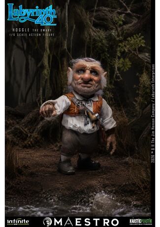 Labyrinth Hoggle The Dwarf 1/6 Action Figure Infinite Statue