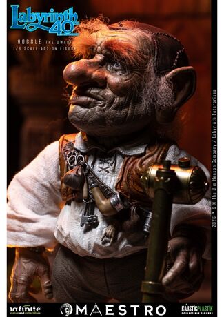 Labyrinth Hoggle The Dwarf 1/6 Action Figure Infinite Statue
