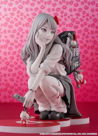Junji Ito figurine PVC Gyaru Tomie x Hello Kitty Good Smile Company
