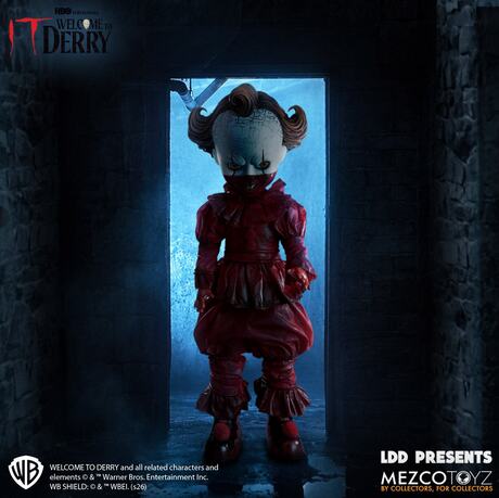 LDD  Ça (It) Living Dead Dolls poupée Welcome To Derry Pennywise Mezco