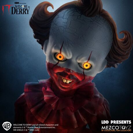 LDD  Ça (It) Living Dead Dolls poupée Welcome To Derry Pennywise Mezco