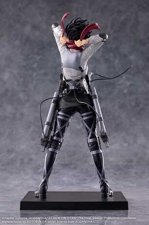 Attack on Titan: The Final Season figurine PVC Oshi Works Mikasa Ackerman The Final Season Ver.  Kotobukiya