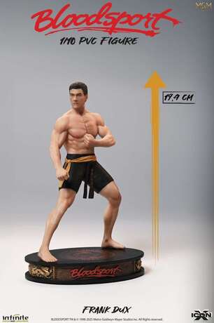 JCVD Bloodsport Frank Dux 1/10 pvc figure Icon X Infinite Statue