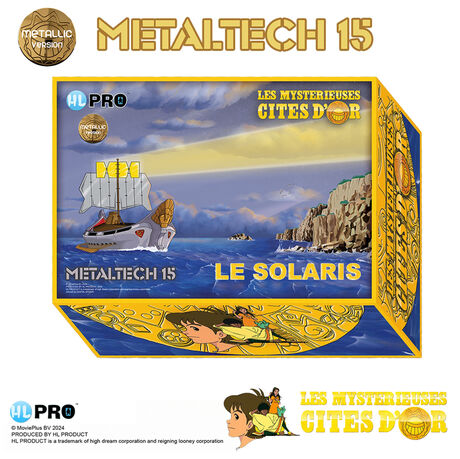 Les Mysterieuses Cites D'Or Metaltech 15 Solaris Metallic Boite Française HL PRO