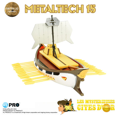 Les Mysterieuses Cites D'Or Metaltech 15 Solaris Metallic Boite Française HL PRO
