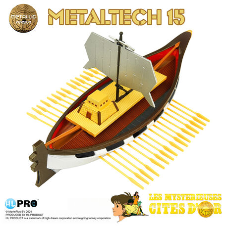 Les Mysterieuses Cites D'Or Metaltech 15 Solaris Metallic Boite Française HL PRO