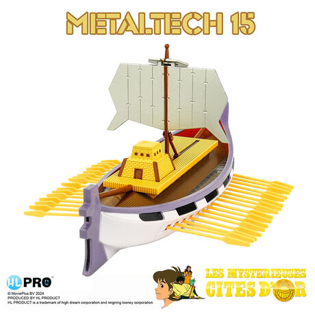 Les Mysterieuses Cites D'Or Metaltech 15 Solaris Boite Française HL PRO
