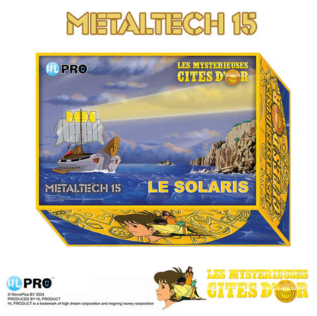 Les Mysterieuses Cites D'Or Metaltech 15 Solaris Boite Française HL PRO