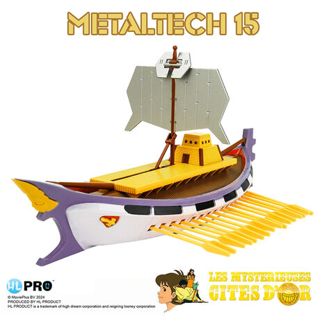 Les Mysterieuses Cites D'Or Metaltech 15 Solaris Boite Française HL PRO