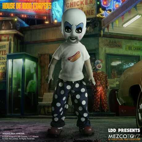 La Maison des mille morts LDD Presents poupée Captain Spaulding Mezco