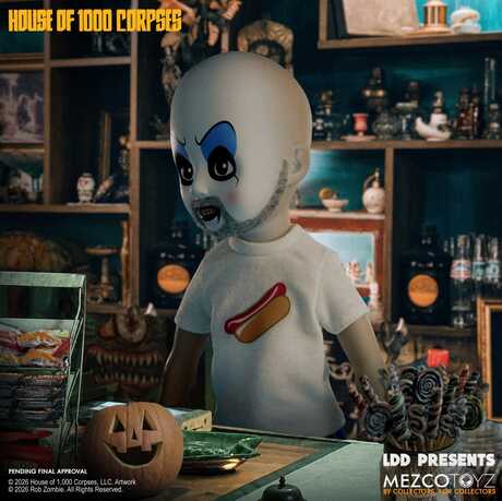 La Maison des mille morts LDD Presents poupée Captain Spaulding Mezco