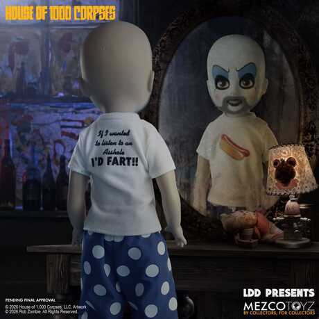 La Maison des mille morts LDD Presents poupée Captain Spaulding Mezco