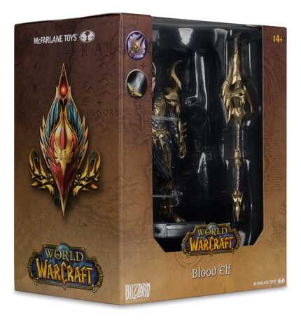 WOW World of Warcraft 1/12 Scale figurine posée Blood Elf Limited Edition McFarlane Toys