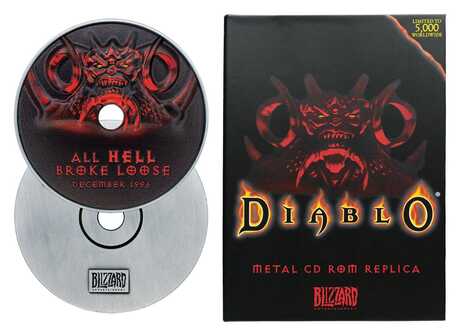 Diablo réplique 30th Anniversary CD-ROM Limited Edition Fanattik