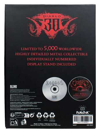 Diablo réplique 30th Anniversary CD-ROM Limited Edition Fanattik