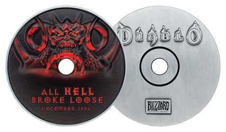 Diablo réplique 30th Anniversary CD-ROM Limited Edition Fanattik