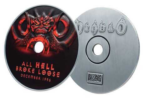 Diablo réplique 30th Anniversary CD-ROM Limited Edition Fanattik