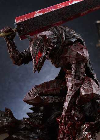 Berserk Pop Up Parade figurine PVC Guts (Berserker Armor): Bloody Paint Ver. L Size Good Smile Company