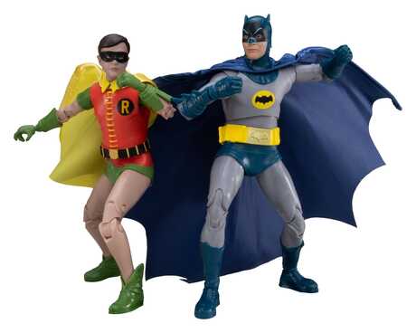 Batman Classic TV Series DC Multiverse McFarlane Collector Edition pack 2 figurines Batman et Robin  McFarlane Toys