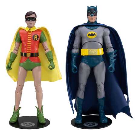 Batman Classic TV Series DC Multiverse McFarlane Collector Edition pack 2 figurines Batman et Robin  McFarlane Toys