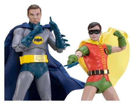 Batman Classic TV Series DC Multiverse McFarlane Collector Edition pack 2 figurines Batman et Robin  McFarlane Toys