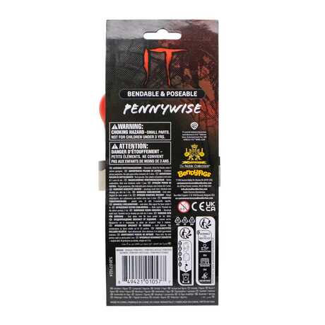 Ça figurine flexible Bendyfigs Pennywise 19 cm Noble Collection