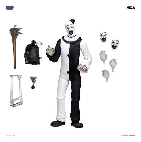 Fortnite X Terrifier Art The Clown Action Figure NECA