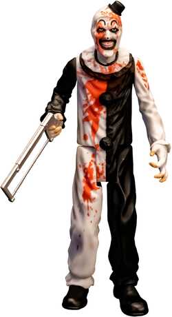 Terrifier art the clown Action Figure Trick or Treat Studios