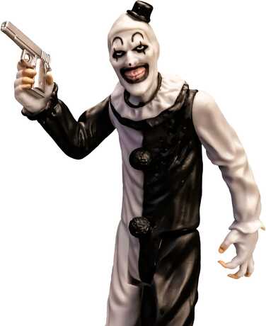 Terrifier art the clown Action Figure Trick or Treat Studios