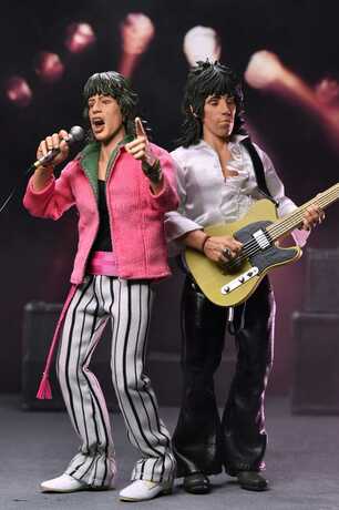 Rolling Stones Clothed Figure figurine Mick Jagger (1975)  Neca