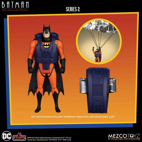 DC Comics figurines 5 Points Batman: The Animated : serie 2 Mezco