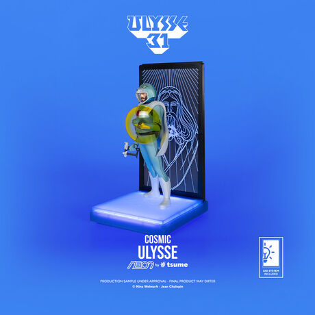 Ulysse 31 Statue Ulysse "version Cosmic" NEON TSUME