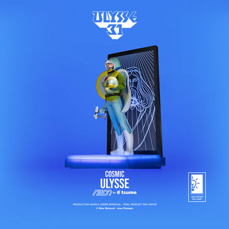 Ulysse 31 Statue Ulysse "version Cosmic" NEON TSUME