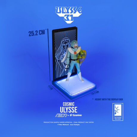 Ulysse 31 Statue Ulysse "version Cosmic" NEON TSUME