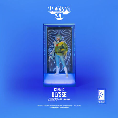 Ulysse 31 Statue Ulysse "version Cosmic" NEON TSUME