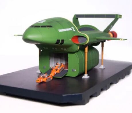 Thunderbirds Les Sentinelles de l'Air T2 die-cast Pod 5 model Limited Edition Anderson Entertainment