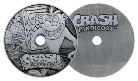 Crash Bandicoot réplique Metal CD-ROM Collectible Limited Edition Fanattik