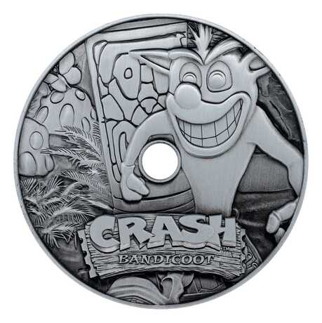 Crash Bandicoot réplique Metal CD-ROM Collectible Limited Edition Fanattik