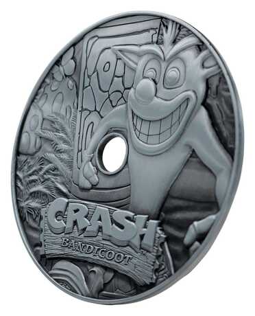 Crash Bandicoot réplique Metal CD-ROM Collectible Limited Edition Fanattik