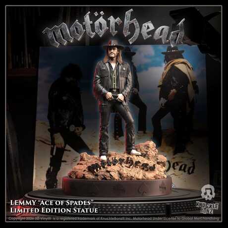 Motörhead Rock Iconz Lemmy IV Ace of Spades Knucklebonz