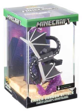 Minecraft Figurine Diorama Ender Dragon Attack Noble collection