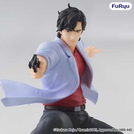 City Hunter Nicky Larson statuette PVC Noodle Stopper Ryo Saeba FURYU