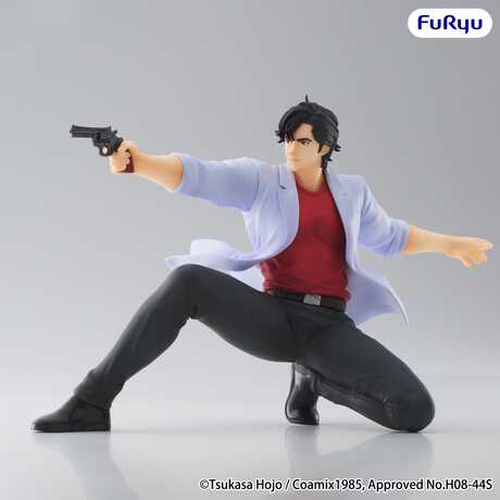 City Hunter Nicky Larson statuette PVC Noodle Stopper Ryo Saeba FURYU